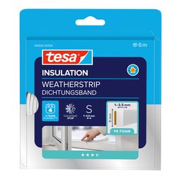 Tochtstrip tesa wit 21 mm x 168 mm x 195 mm