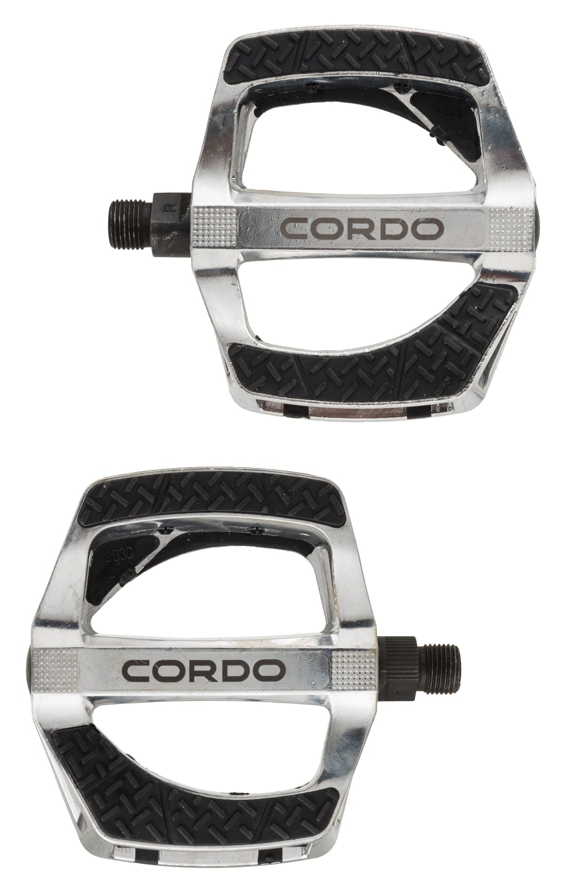 Cordo pedaal e-bike alu zilver