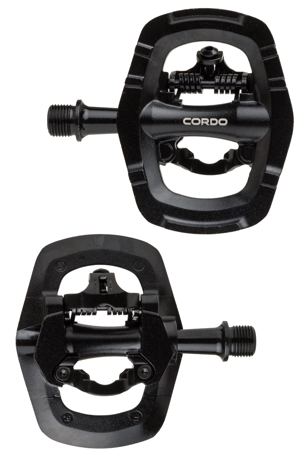 Cordo double aluminium zilver