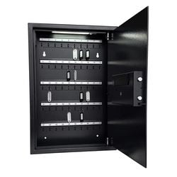 Sleutelkast pavo smart grijs 100 mm x 380 mm x 550 mm