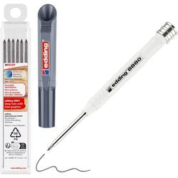 Boorgatmarker edding 8880 grijs