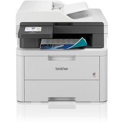Multifunctionele printer brother dcp-l3560cdw wit print, kopiëren, scan, faxen
