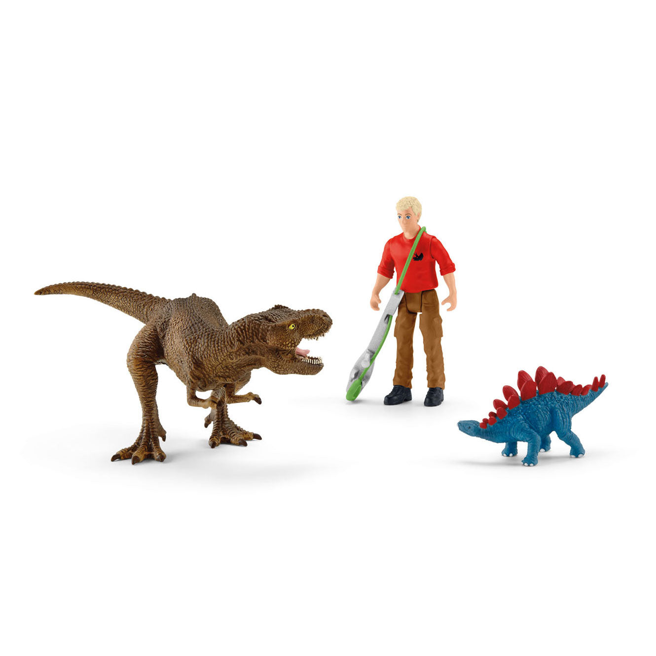 Schleich dinosaurussen tyrannosaurus rex aanval 41465