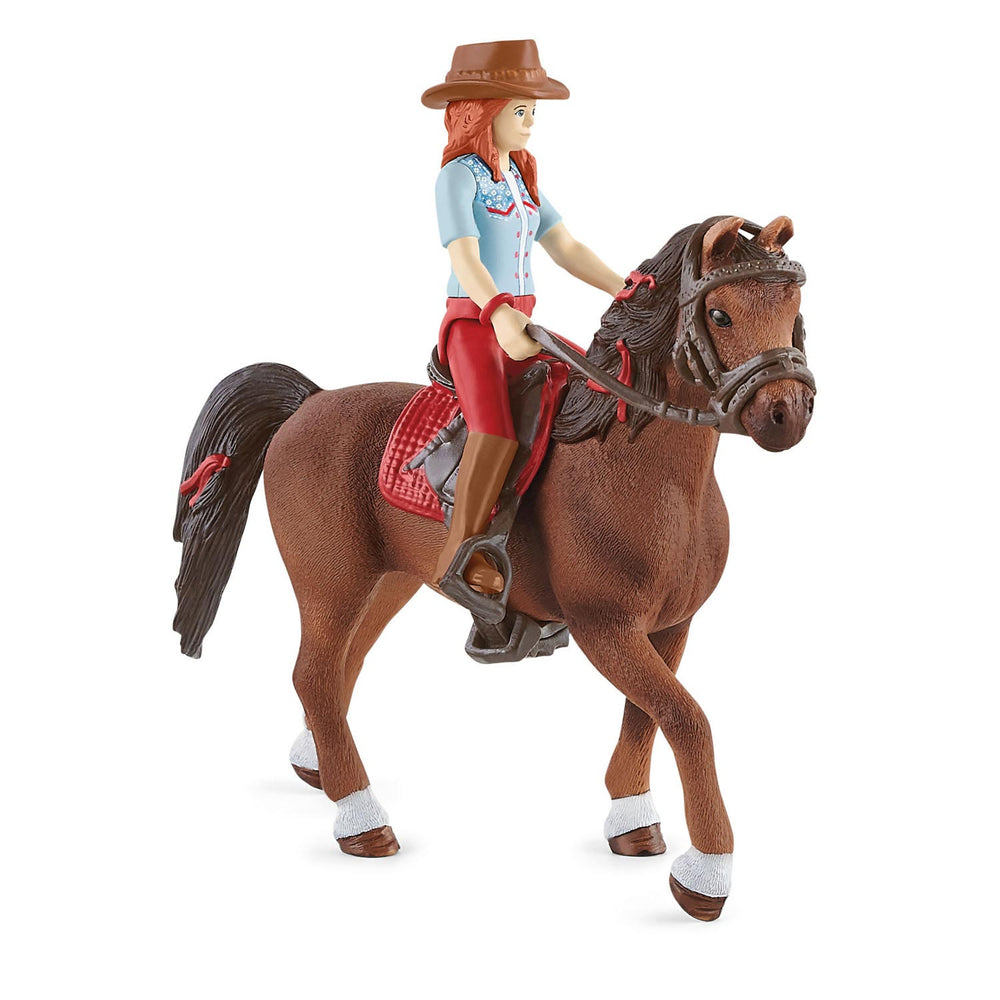 Schleich horse club - hannah cayenne speelfiguur (42539)