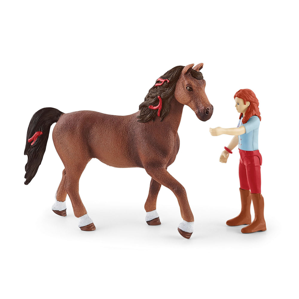 Schleich horse club - hannah cayenne speelfiguur (42539)