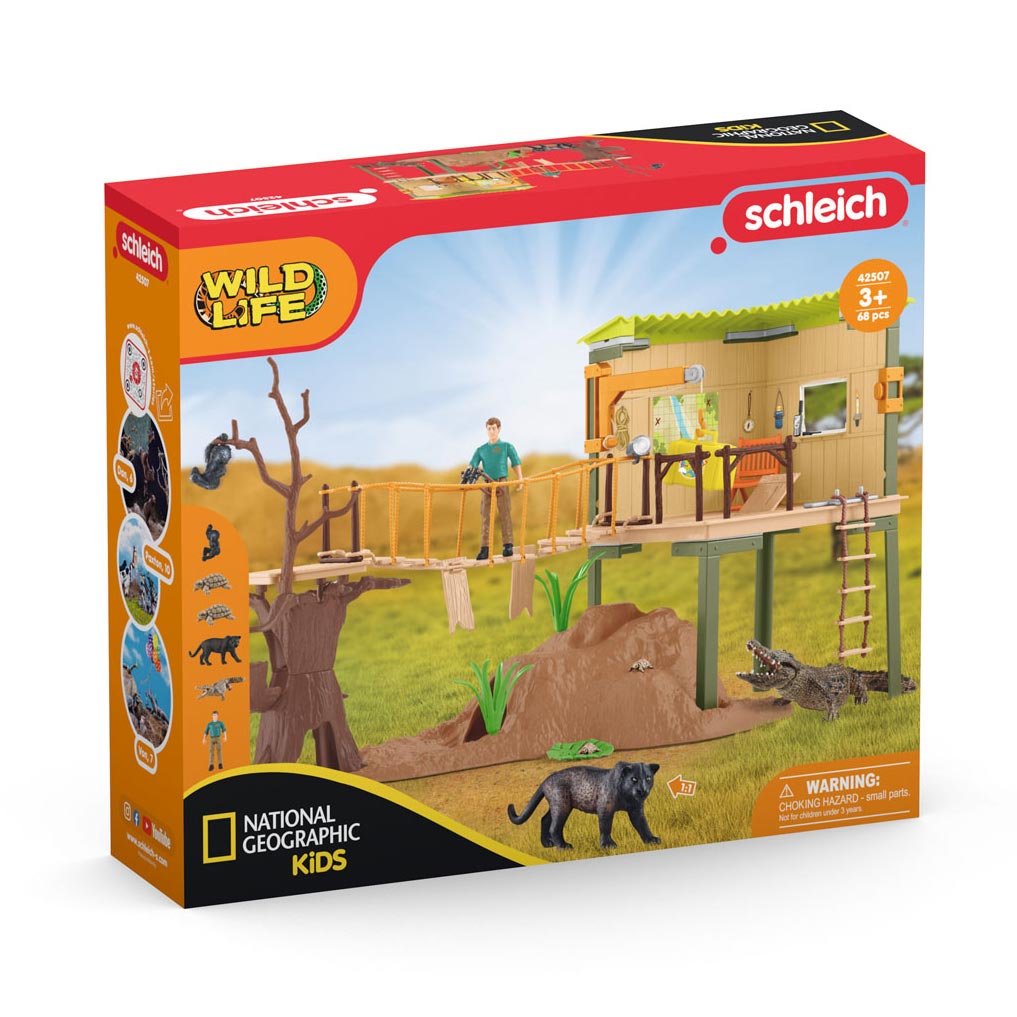 schleich WILD LIFE Serie Avonturenstation 42507