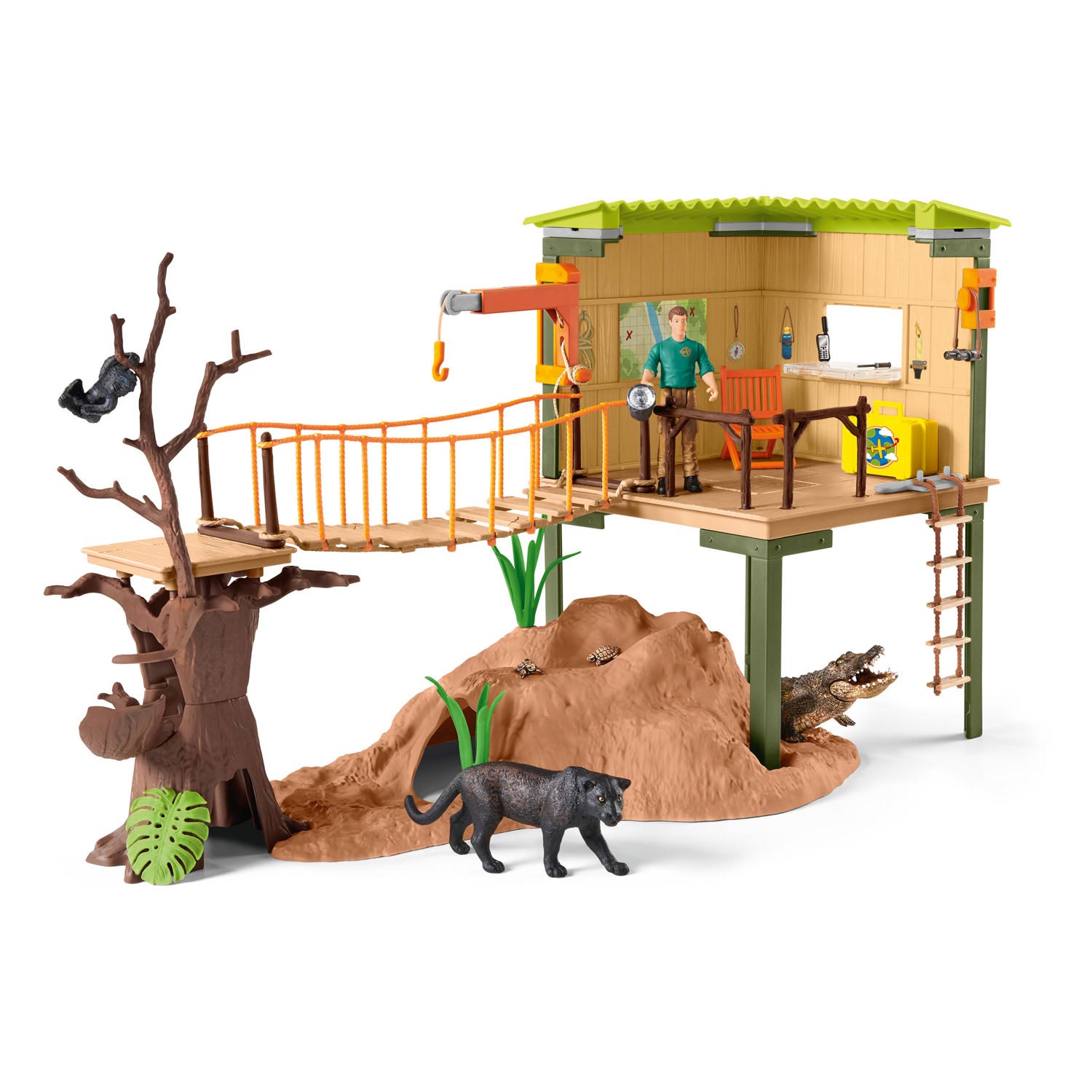 schleich WILD LIFE Serie Avonturenstation 42507
