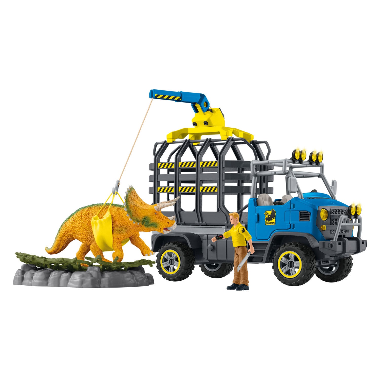 Schleich DINOSAUREN Truckmissie 42565