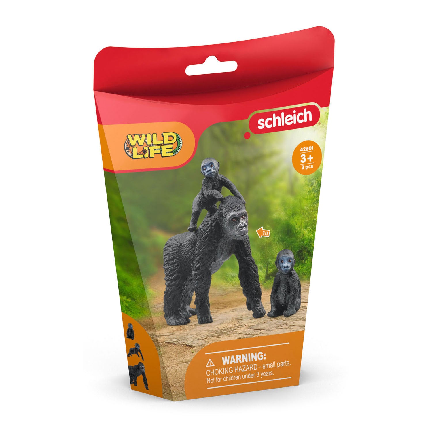 Schleich WILDLIFE Gorillafamilie 42601