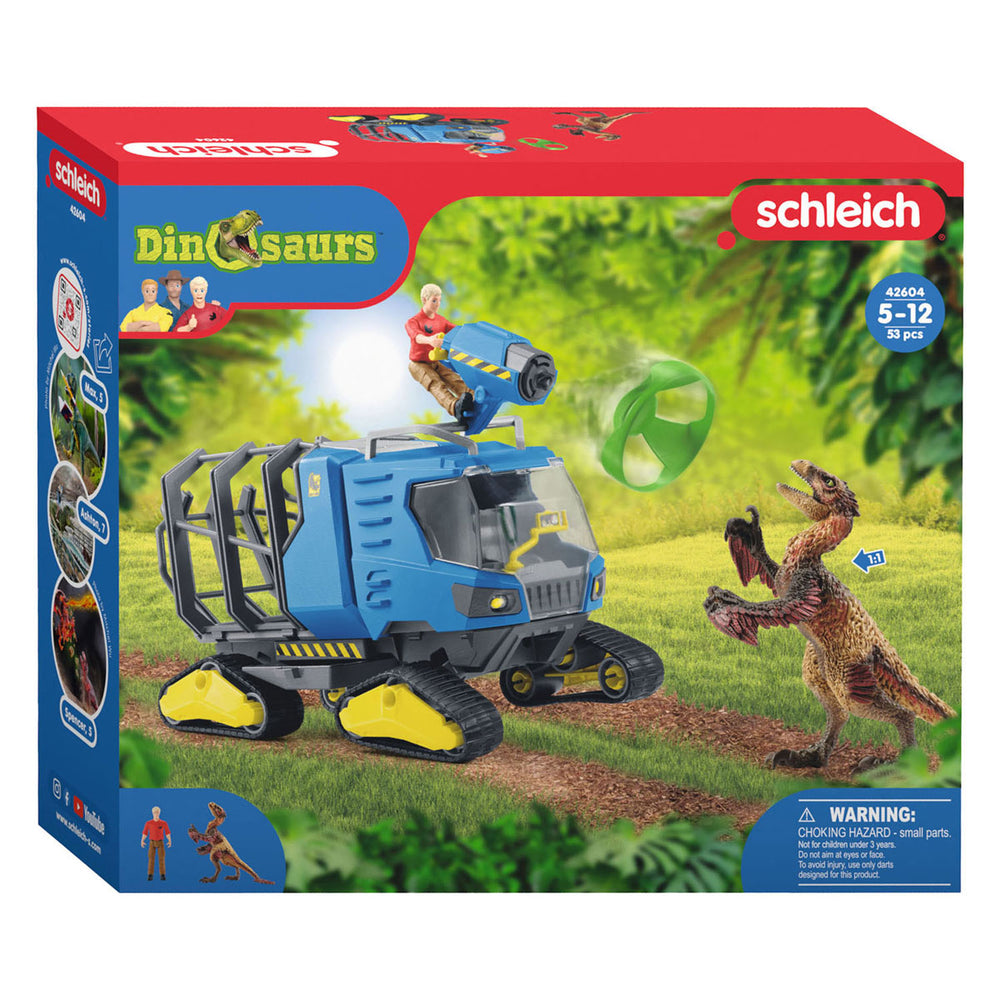 Schleich dinosaurs terreinvoertuig 42604