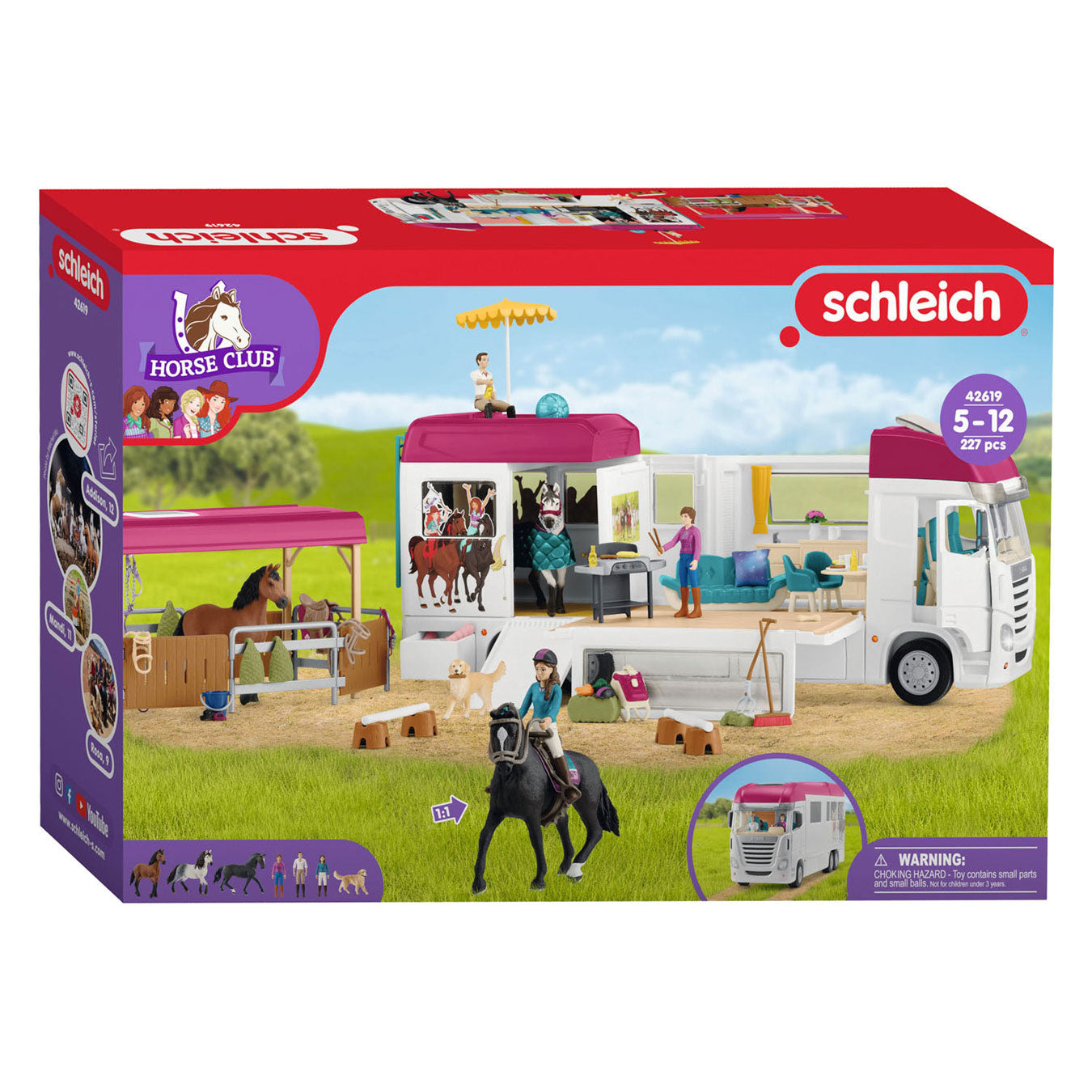 Schleich horse club paardenvrachtwagen 42619