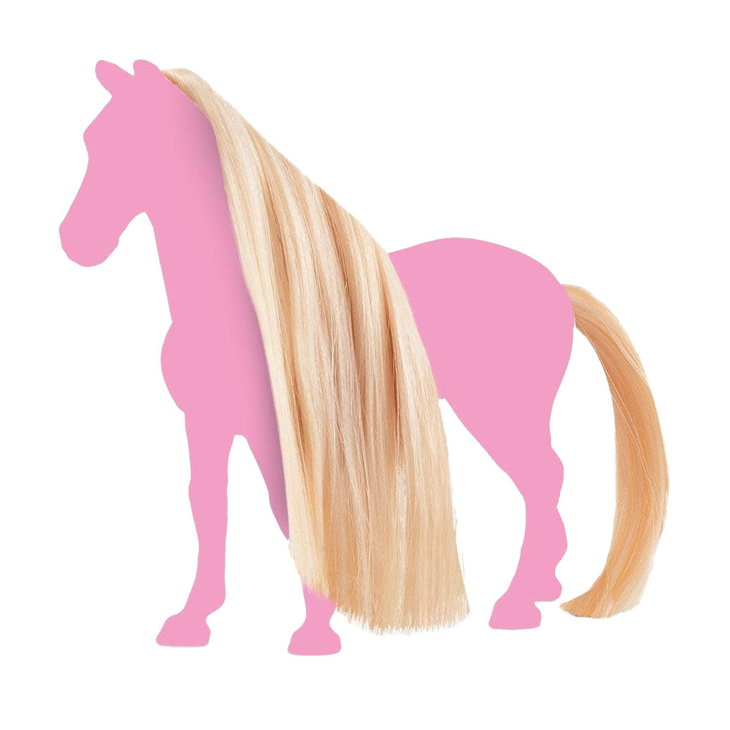 Schleich paardenclub haar beauty paarden blond 42650