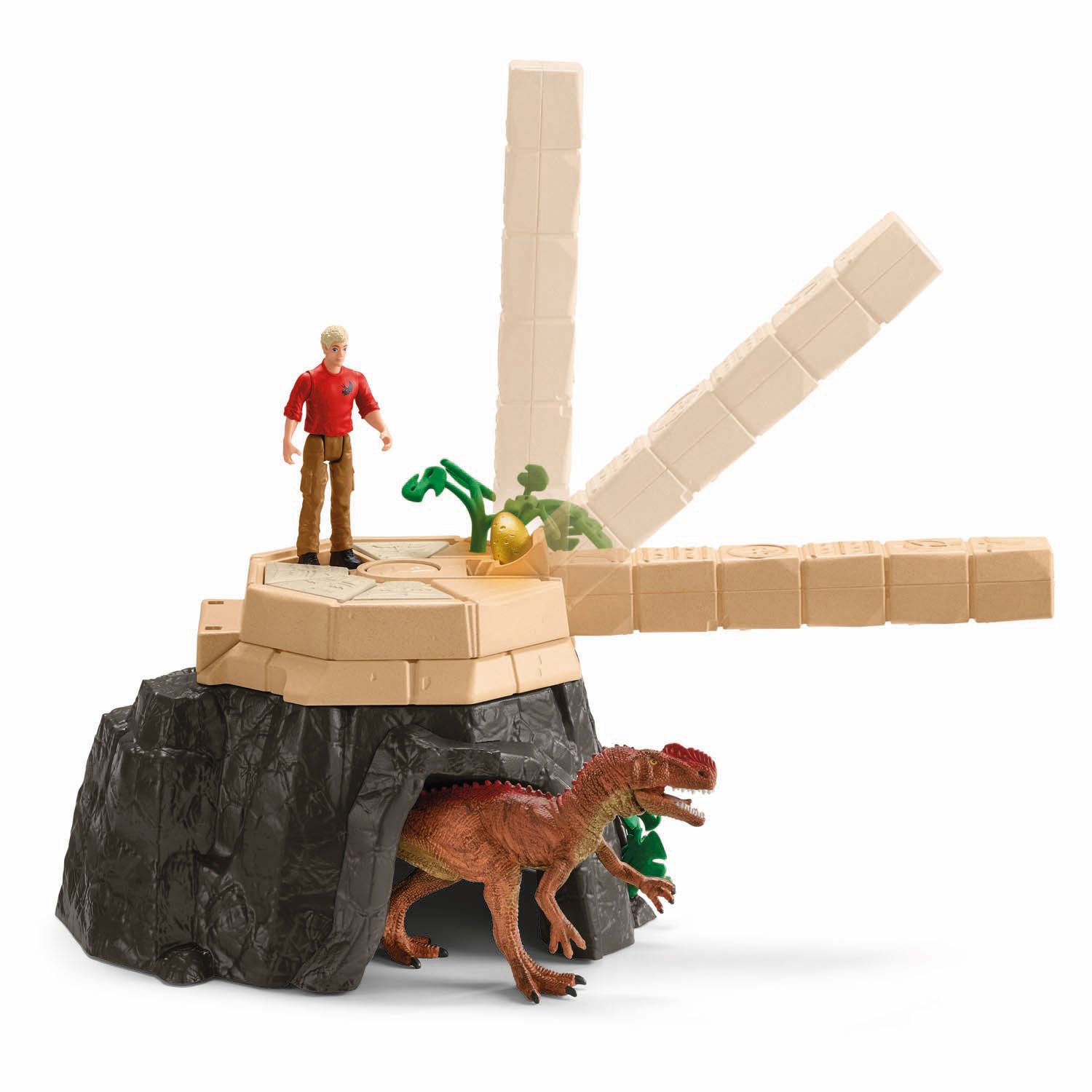 Schleich dinosaurussen tempelverovering 42656