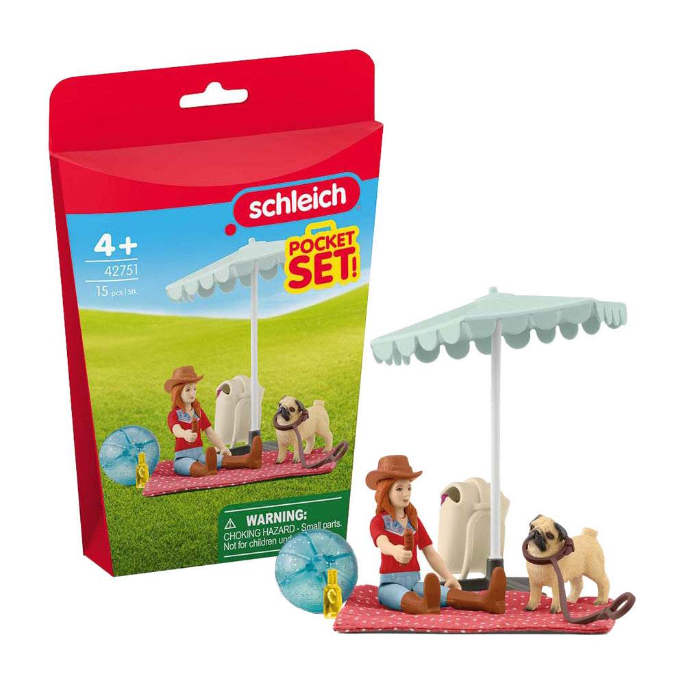 Schleich paardenclubreis naar het zwemmeer 42751