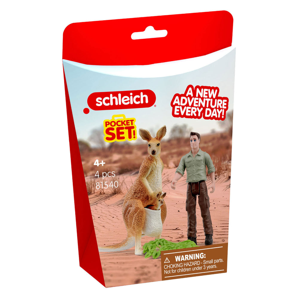 Schleich wild life kangoeroetour met de ranger 81540
