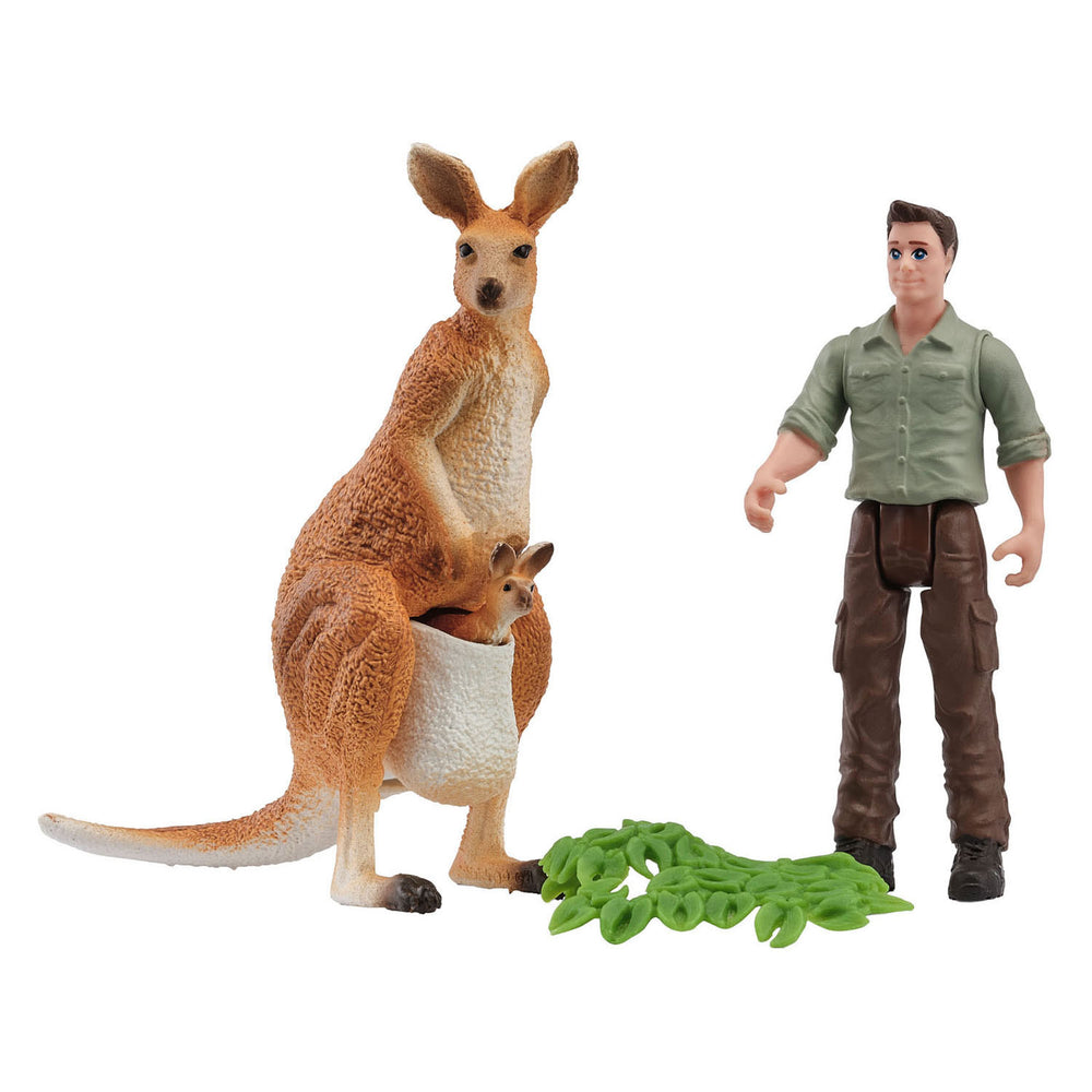 Schleich wild life kangoeroetour met de ranger 81540