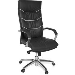 Bureaustoel amstyle permanent contact hoogteverstelbaar armleuning zwart 120 kg