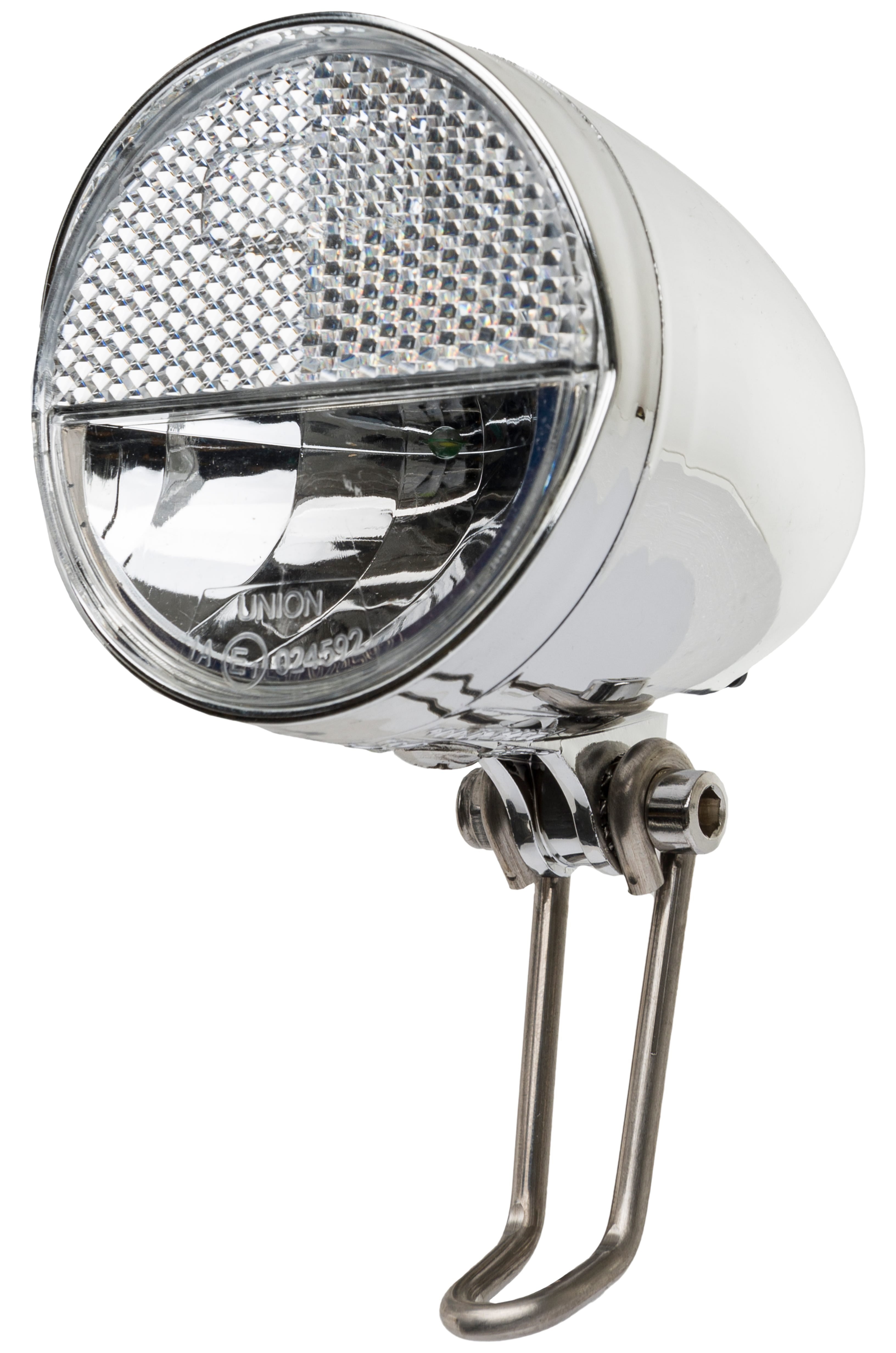 Cordo koplamp classico led e-bike 6-44v 30 lux chroom