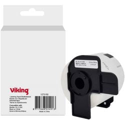 Etiketrol viking dk-11202 brother zwart op wit