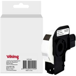 Etiketrol viking dk-11204 brother zwart op wit