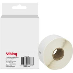 Etiketrol viking s0722520 dymo zwart op wit