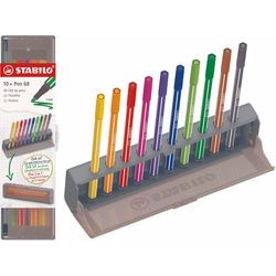 Stabilo pen 68 click set viltstiften - 10dlg.