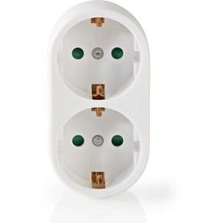 Stroomadapter nedis psspl200f1wt wit