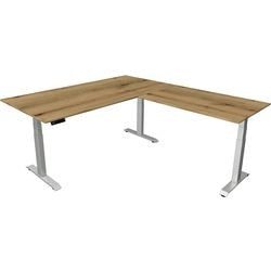 Zit-sta-bureau kerkmann move 4 eiken