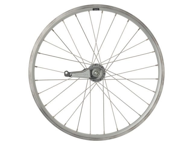 Shimano cordo achterwiel 20x1.75 mach1 er10 19-406 28 spaaks 110mm shim remnaaf zilver