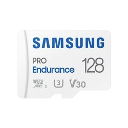Microsd-kaart samsung pro endurance 128 gb wit