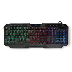 Toetsenbord nedis gkbd110bkde zwart