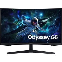 Gaming-monitor samsung 32 led zwart ls32cg554euxen zwart