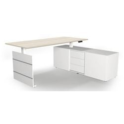 Zit-sta-bureau kerkmann move 3 hoek