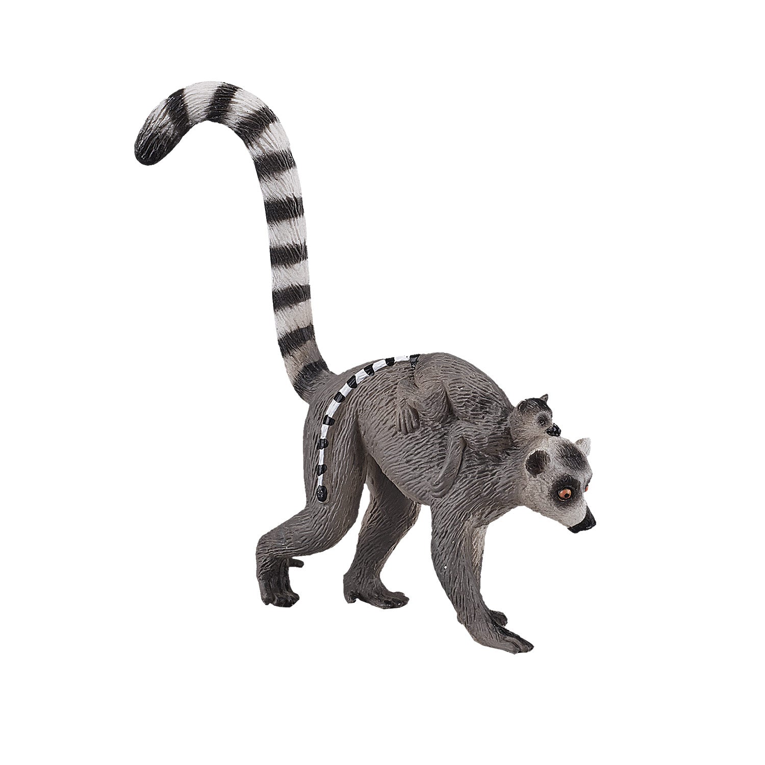 Mojo wildlife ring-tailed lemur with baby - 387237