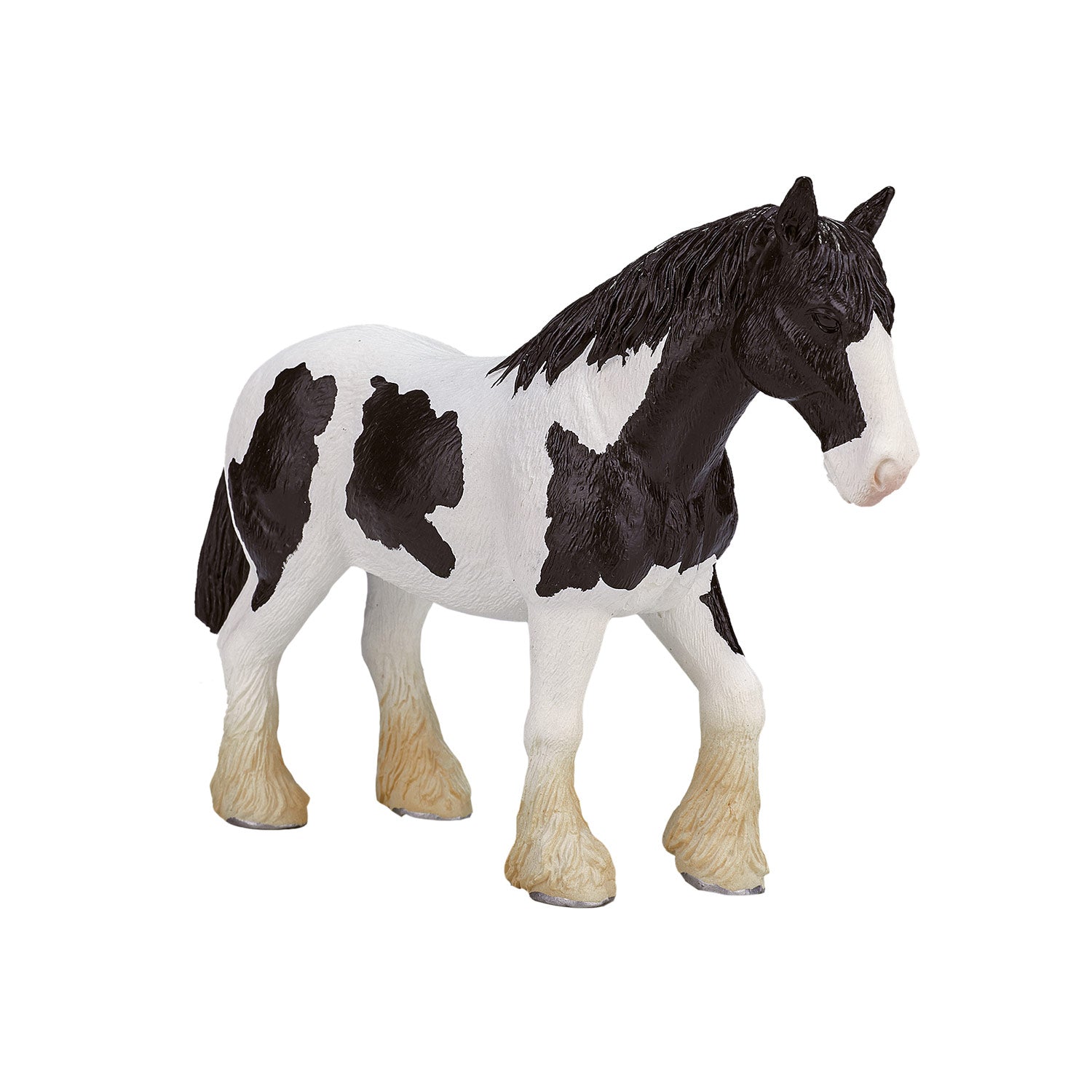 Mojo Horse World Clydesdale Paard Zwart-Wit 387085