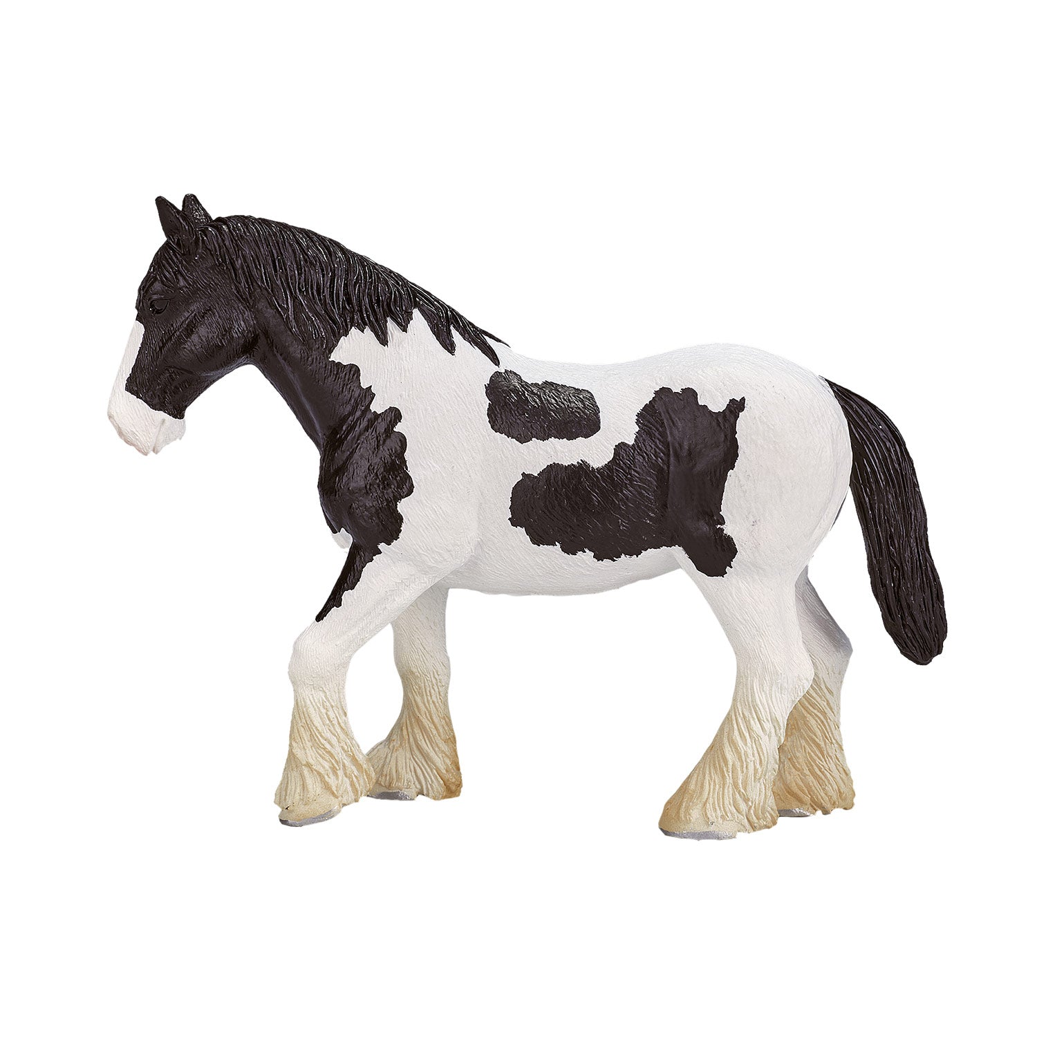 Mojo Horse World Clydesdale Paard Zwart-Wit 387085