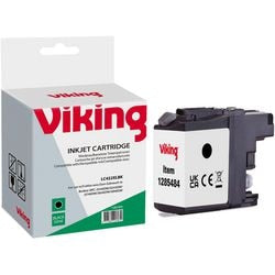 Inktcartridge viking lc-422xlbk compatibel zwart