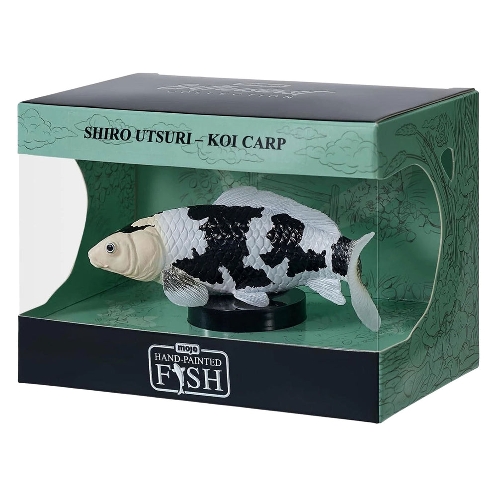 Mojo koi collection - shiro utsuri koi zwart wit 381120