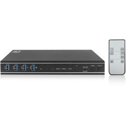ACT Connectivity 2-poorts Dual HDMI 4K@60Hz KVM-switch, USB 3.2 Gen