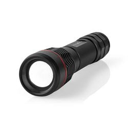Zaklamp nedis ltrr11wbk batterij zwart