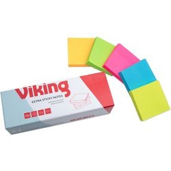 Zelfklevende memoblaadjes viking rechthoekig kleurenassortiment