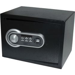 Veiligheidskluis pavo 8016419 zwart vingerafdruk slot