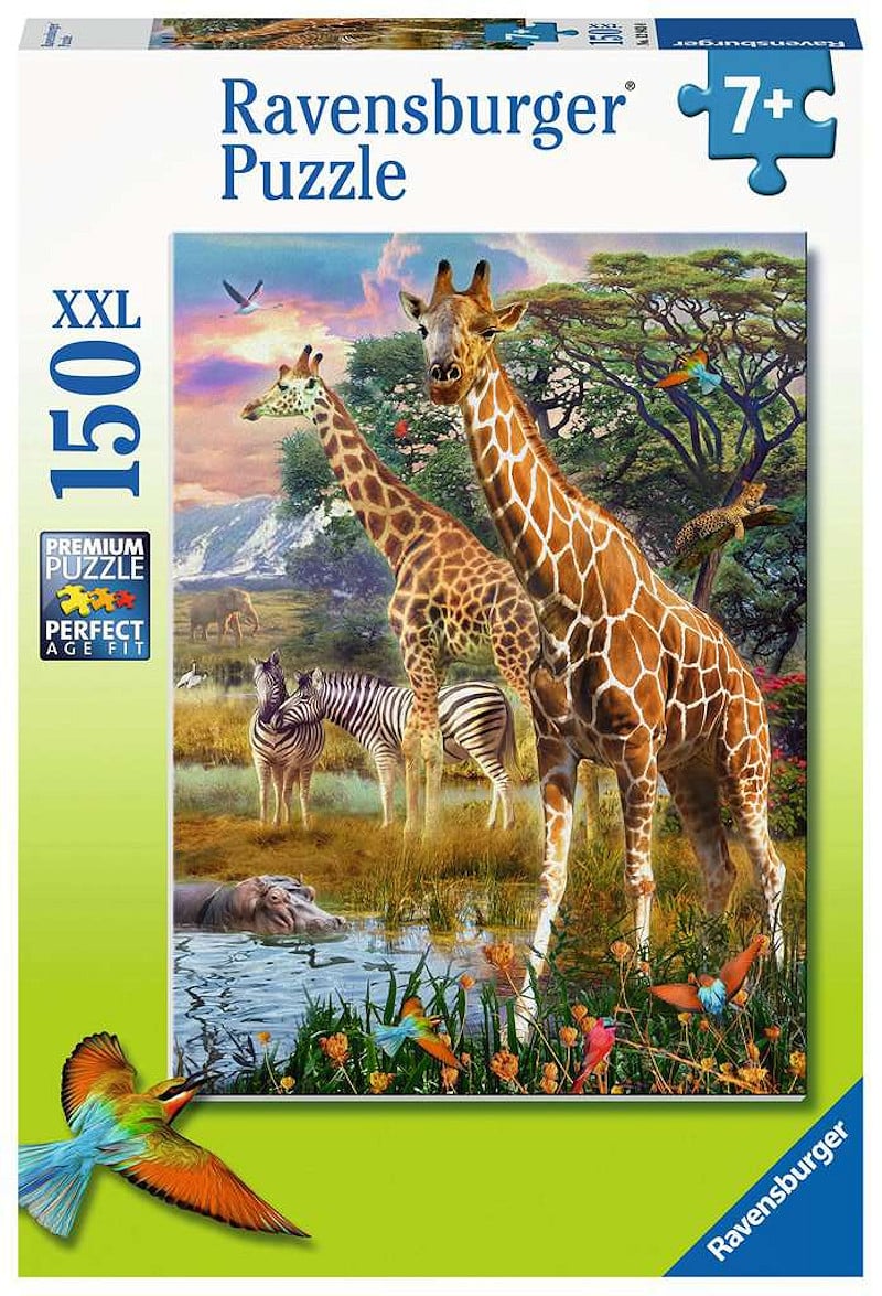 Ravensburger Colourful Savannah Jigsaw Puzzle - 150 Pieces