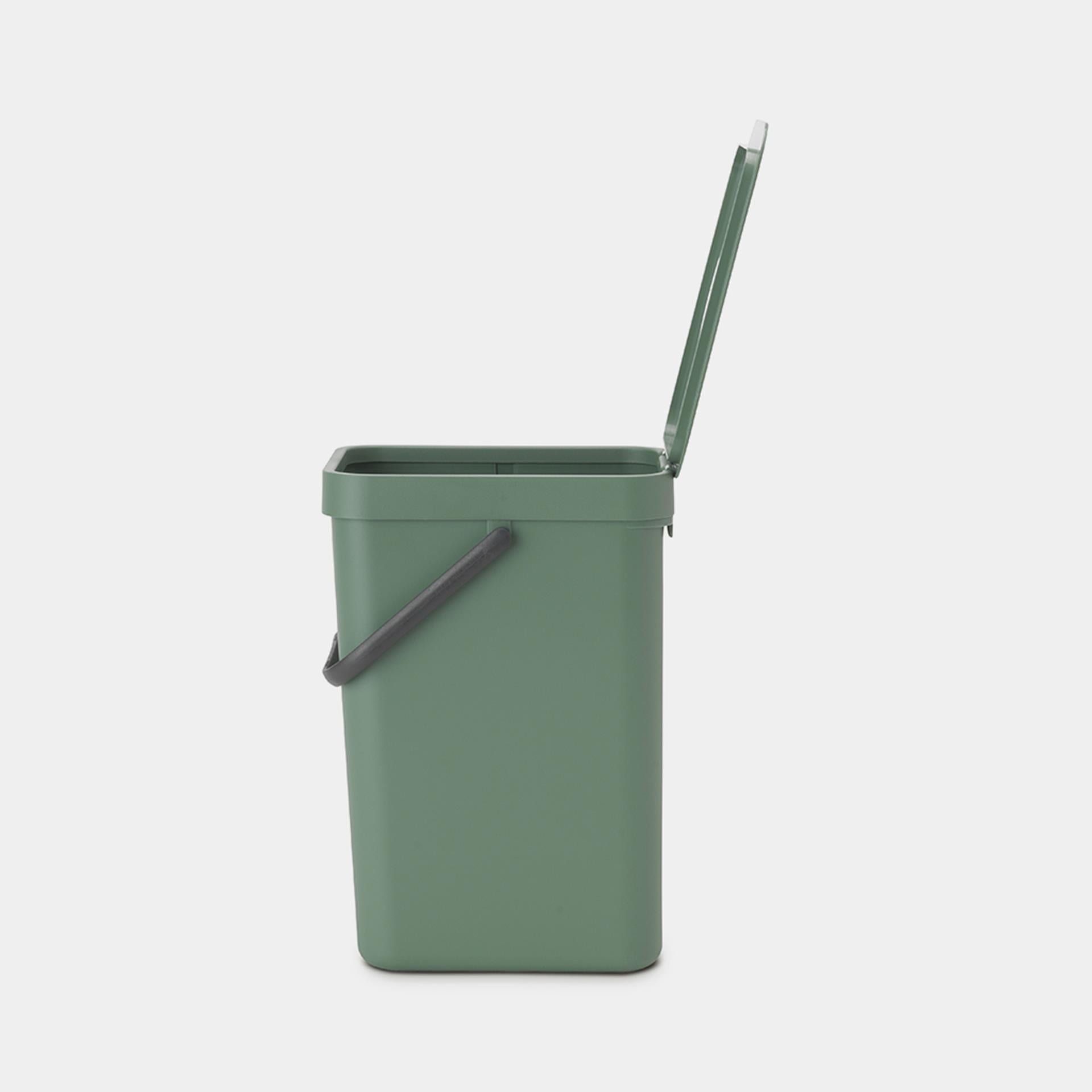 Brabantia afvalemmer sorteer go 12l dennengroen