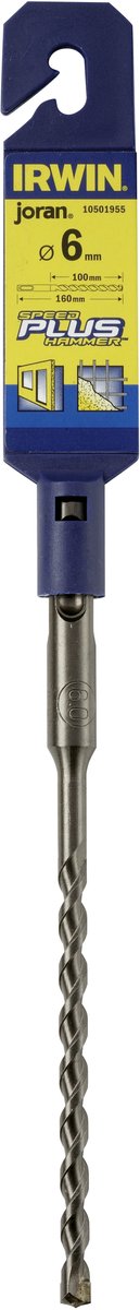Irwin hamerboor sds-plus - 6 x 160 mm
