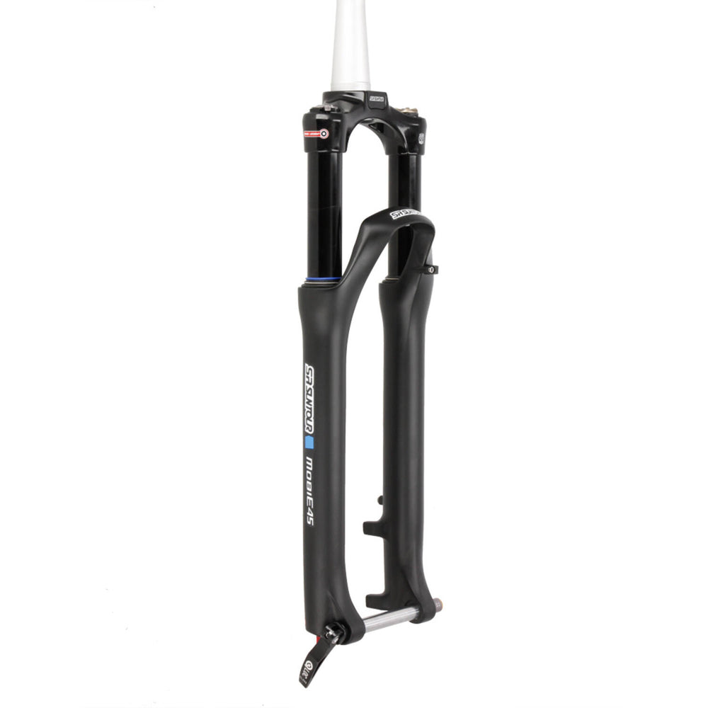 Srsuntour sr suntour - vork mobie45 lor ds air 700c 100mm taps 15mm zwart