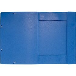 Mappen esselte flappen elastiek a3 320x440mm blauw