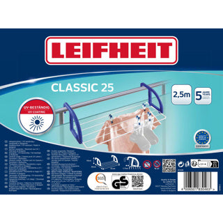 Leifheit hang - droogrek classic 25 | 3 stuks