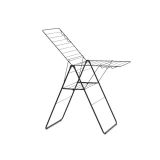 Brabantia hangon droogrek, 20 m - mat zwart