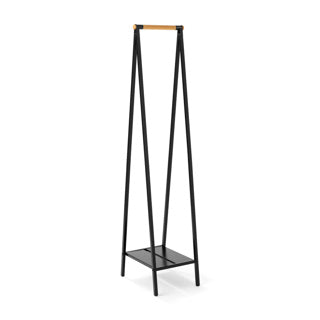 Brabantia linn kledingrek, compact - zwart